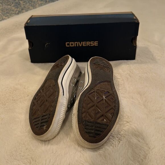 Converse chuck Taylor, light gray size 6 1/2 All-Stars - Picture 3 of 6